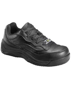 Nautilus Women's Black Ego Slip-Resisting Work Shoes - Composite Toe