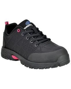 Nautilus Women's Black Spark Work Shoes - Alloy Toe
