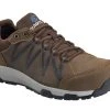 Nautilus Mens Brown Leather Comp Toe 2491 Volt ESD Work Shoes