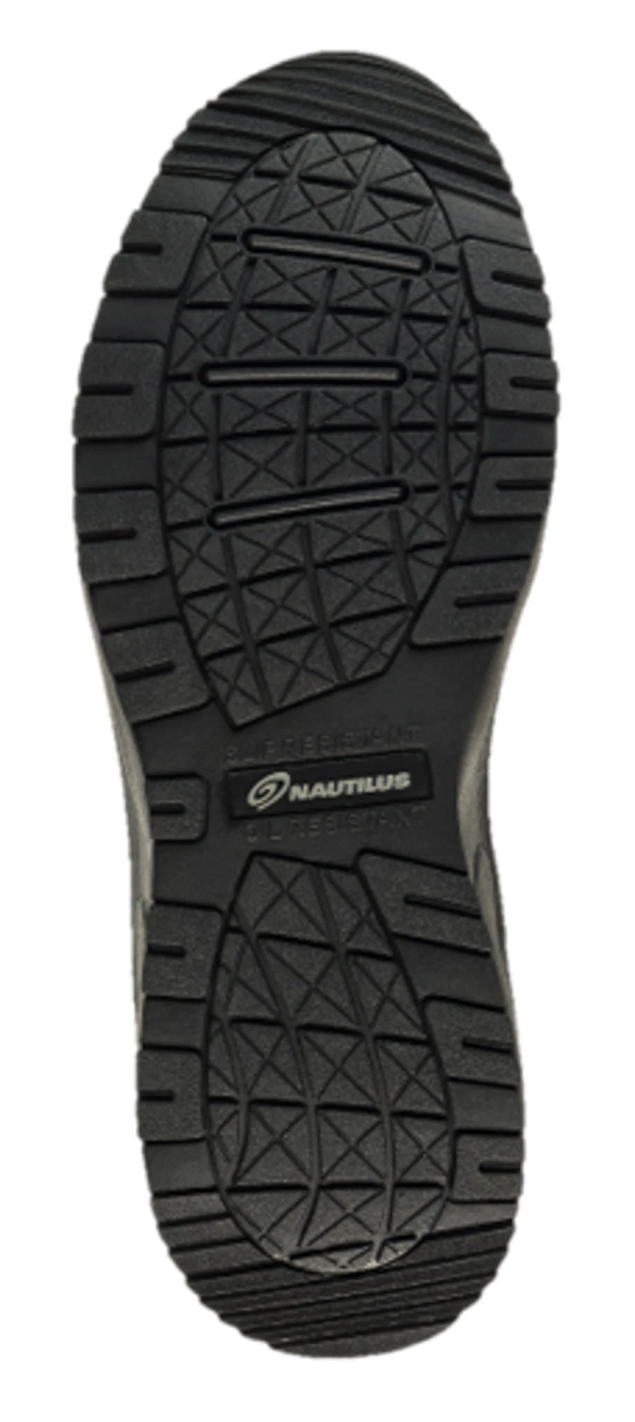 Nautilus Womens Black Leather Comp Toe 2531 Guard Slip On Work Shoes - Image 2