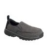 Nautilus Womens Charcoal Textile Alloy Toe Breeze EH Slip-On Work Shoes