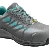 Nautilus Womens Comp Toe Adv ESD Athletic W Gray Synthetic Aqua Shoes